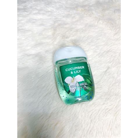 Jual Bbw Cucumber And Lily Hand Sanitizer Preloved Indonesiashopee