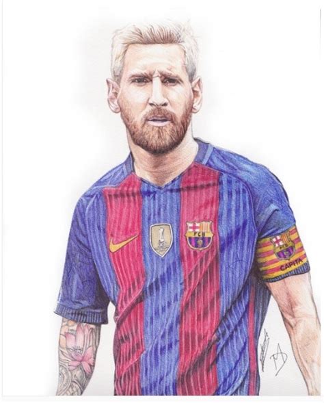 El Mejor Dibujo De Messi En Menos De Un Minuto