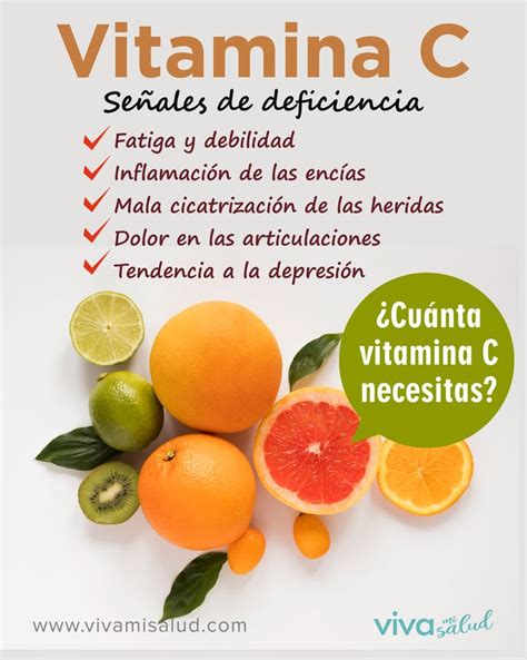 Por Qu Es Importante La Vitamina C Gu A De Nutrici N Frutas Y
