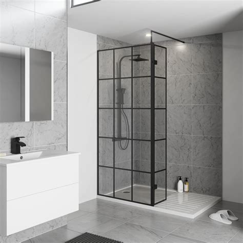 9 Black Frame Shower Screens To Die For In 2022