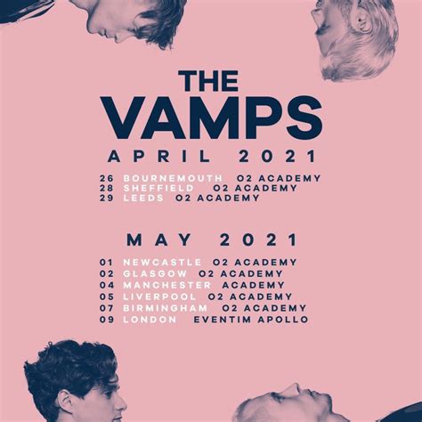 The Vamps Tour Dates Concert Tickets And Live Streams