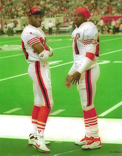 Deion Sanders and Jerry Rice 1994 | Deion Sanders | Pinterest | Jerry rice