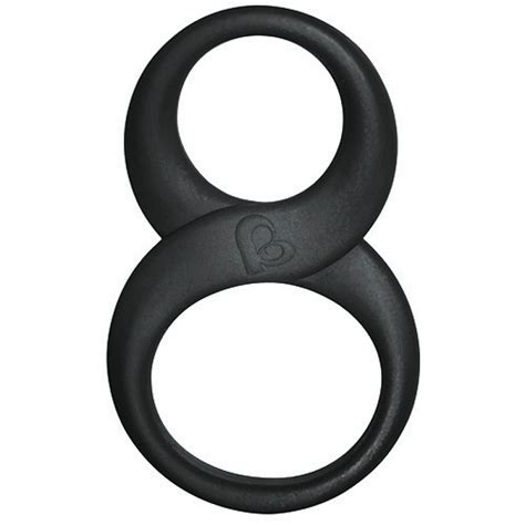 Rocks Off 8 Ball Cock And Ball Ring Black Fetshop
