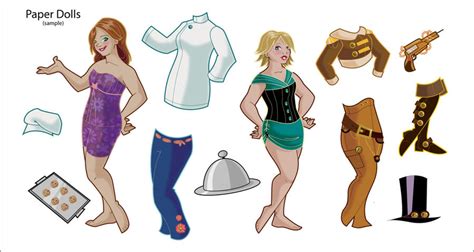 More Paper Dolls By Betterthanbunnies On Deviantart