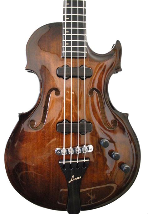 Linus Violin Bass 30” Short Scale Bass Guitar Custom Bass Guitar Guitar Fretboard