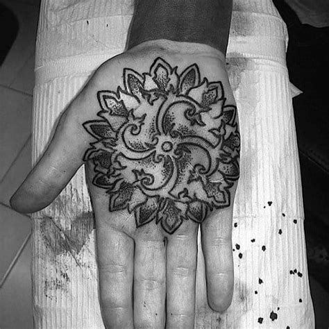 100 Palm Tattoo Designs For Men Inner Hand Ink Ideas