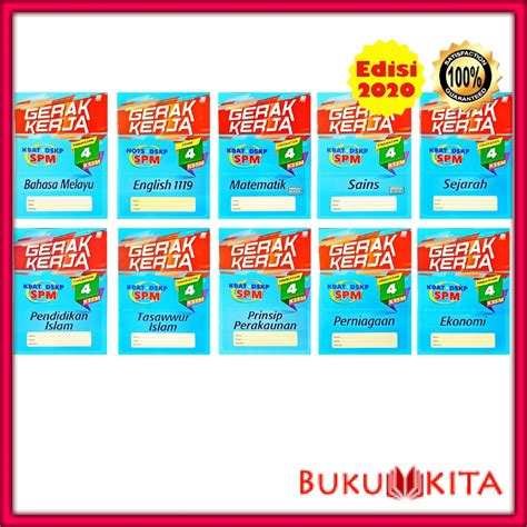 Buy Buku Latihan  Gerak Kerja KSSM Tingkatan 4  Bahasa Melayu