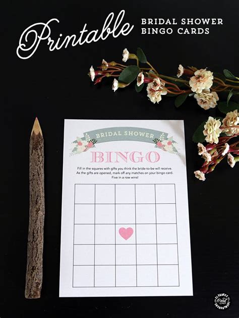 11 Free Printable Bridal Showers Bingo Cards