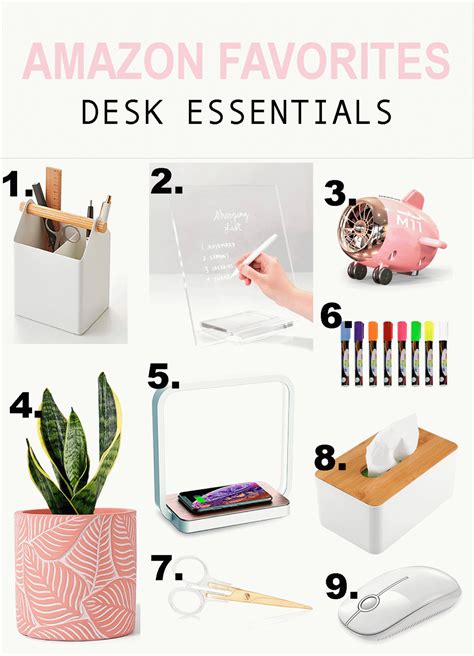 Amazon Favorites Desk Essentials // simply x classic - simplyxclassic