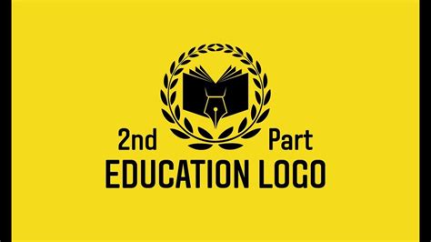 Education logo design tutorial Adobe Illustrator cc 2018 2nd part - YouTube