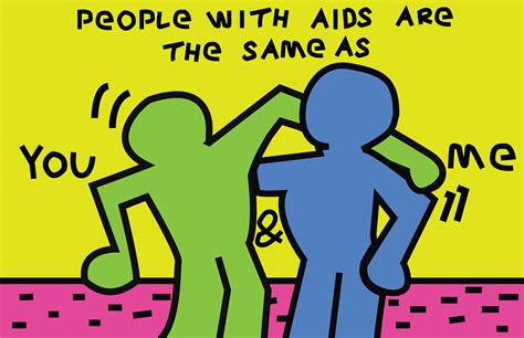 Keith Haring Inspired World AIDS Day Poster Behance