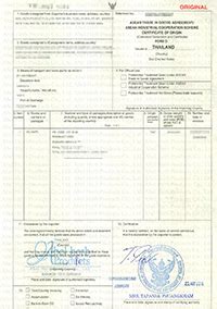 A certificate of origin is a certificate that is used to identify the country of manufacturing of any goods or commodity. Authentic Sardi 190 Pueraria Mirifica Powder from Thailand
