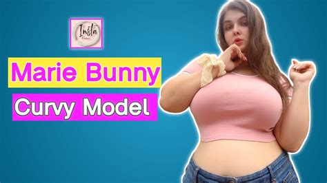 Marie Bunny 🇺🇸 Russian American Beautiful Curvy Model Fashion Model Lifestyle