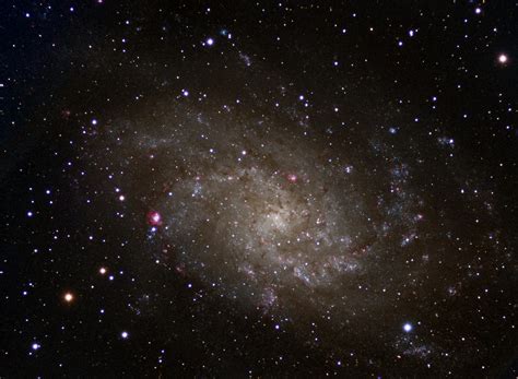 M33 Triangulum Galaxy Rastrophotography