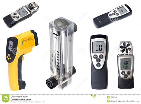 In the past, a common time measuring. Measuring instruments stock photo. Image of meteorology ...