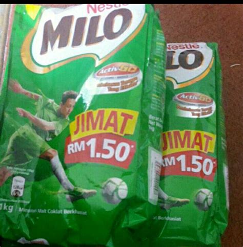Eh tapi ada snack hingga ice cream, lho. Jual milo malaysia 1kg di lapak TARAKAN SHOP candra_noah