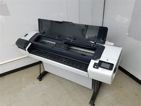 Hp Designjet T1300 Wide Format 44 Postscript Printer Cr652a Tested