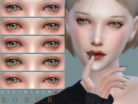 The Sims Resource Bobur Eyeshadow 42