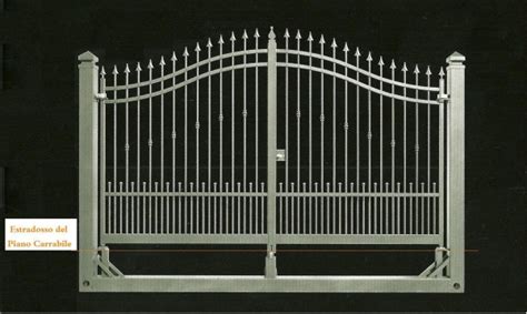 Catalogo di cancelli in ferro battuto modelli standard. Cancelli In Ferro Battuto Bricoman
