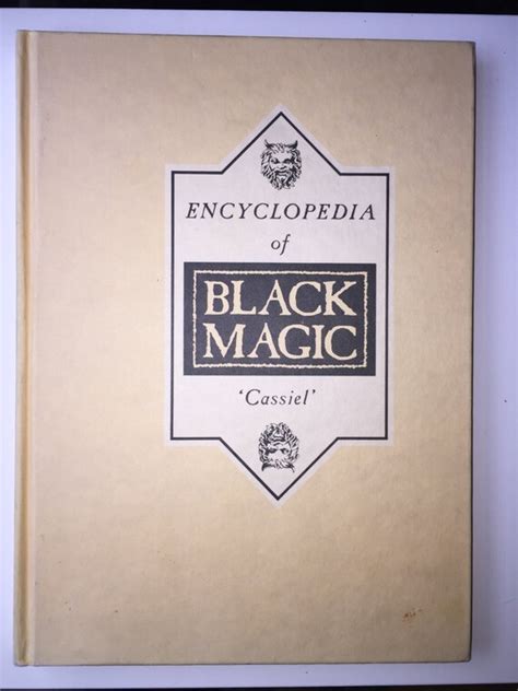 Reserved Vintage Occult Book Encyclopedia Of Black By Occult1776