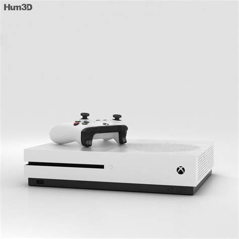 Microsoft Xbox One S 3d Model Electronics On Hum3d