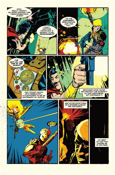 Managed by greenlight, authorized representative of the albert einstein estate. ALBERT EINSTEIN: TIME MASON #5 preview - First Comics News