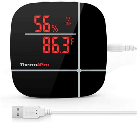 Thermopro Tp90 Smart Wireless Indoor Hygrometer Thermometer Compatible