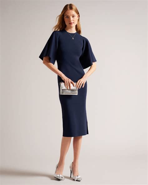 LOUNIA DK BLUE Dresses Ted Baker ROW