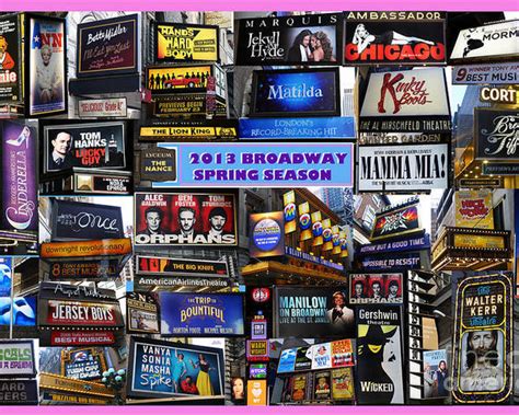Broadway Musicals Collage