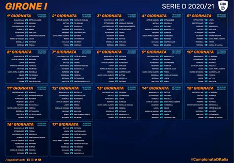 Calendario e risultati classifica calendario completo albo d'oro calciomercato archivio. Serie D 2020/21, il calendario completo e le partite del ...