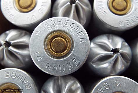 Rare 14 Gauge Winchester Aluminum Shotgun Shells Experimental Ranger