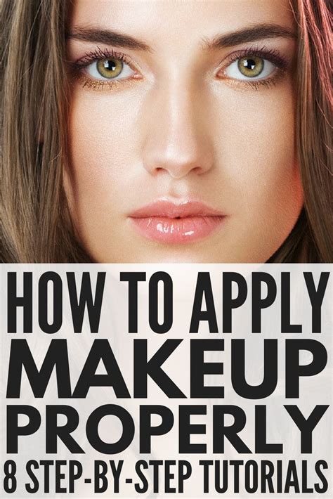 8 tutorials to teach you how to apply make up like a pro how to apply makeup beauty makeup