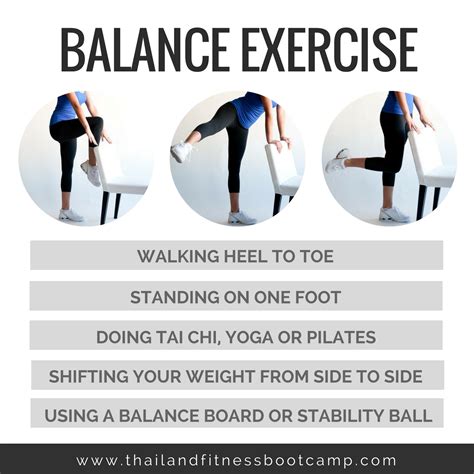 Balance Exercises Improve Your Ability To Control And Stabilize Your