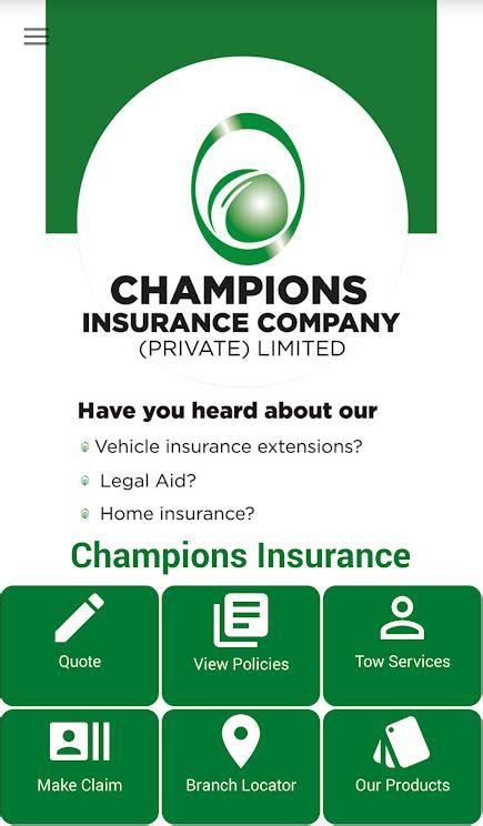 Car insurance piloted by qantas and backed by auto & general, who insure over a million australians. Champion Insurance launches mobile app - Techzim