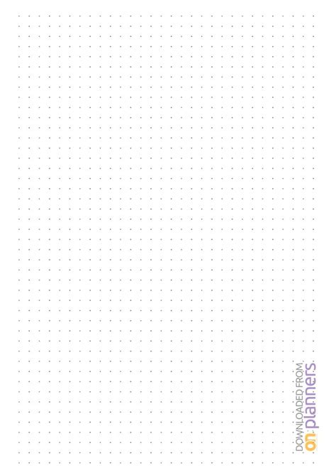 printable dot grid paper template with 14 inch square choose page