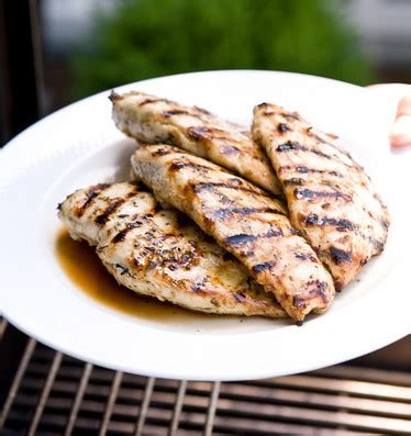 Place the breast on a chopping board and slice into the breast on the thicker side, taking care not to cut all the way through, until you can open it out like a book. Perfectly Grilled Chicken Breasts with Lemon Zest, Garlic ...