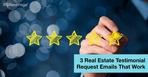 3 Real Estate Testimonial Request Emails That Work Myrealpage Blog