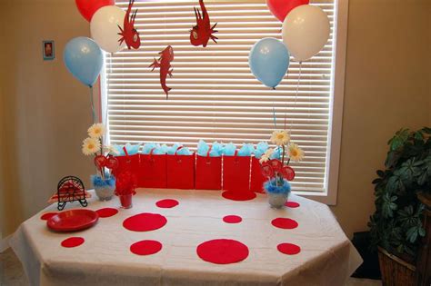 Seuss cat in the hat birthday banner personalized party backdrop. The Cat in the Hat Baby Shower Party Ideas | Photo 2 of 12 ...