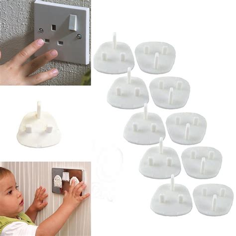 Plug Socket Covers Safety Equipment 3 X Baby Proofing Childs Home