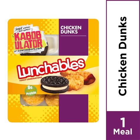 Lunchables Nutrition Label Bios Pics