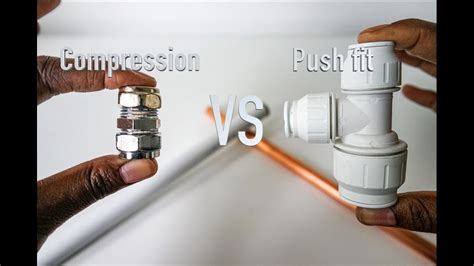 Difference Between A Compression And Push Fit Connector Youtube
