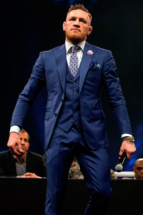 Conor mcgregor, with official sherdog mixed martial arts stats, photos, videos, and more for the lightweight fighter from. Conor McGregor's Boldest, Loudest, and Most Badass Fits ...