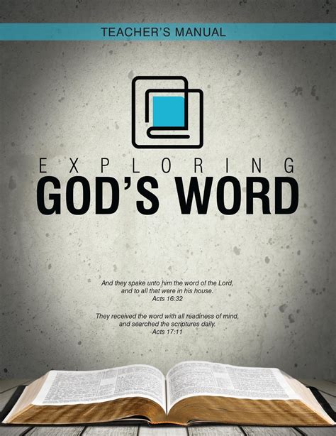Exploring Gods Word Home Bible Study Chart Study Poster