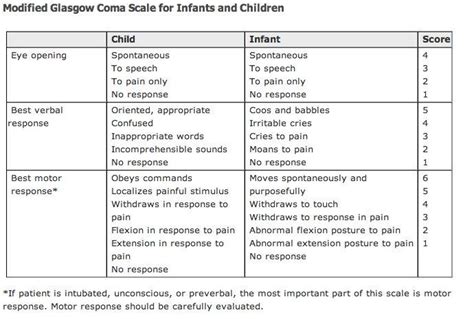 Pediatric Glasgow Coma Scale Pdf Peatix