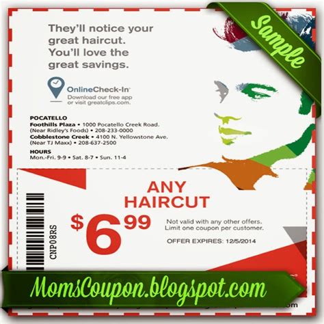 Cut down on your salon and barber bills with haircut coupons for both kids and. Use Free Printable Great Clips Coupons for big discounts ...