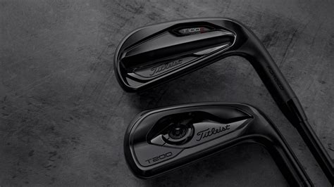 Titleist Adds Limited Black Finish T100 S And T200 Irons Golf