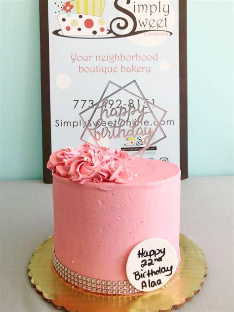 pink cake simply sweet creations flickr