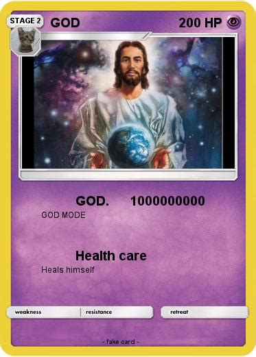 Pokémon God 1734 1734 God 1000000000 My Pokemon Card