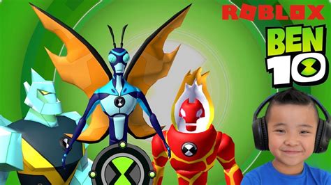 Ben 10 Roblox Transforming Aliens Omni Enhanced Ckn Gaming Youtube