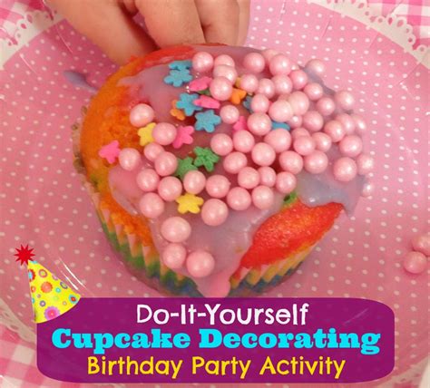 Diy “cupcake Decorating” Party Activity Supermommy